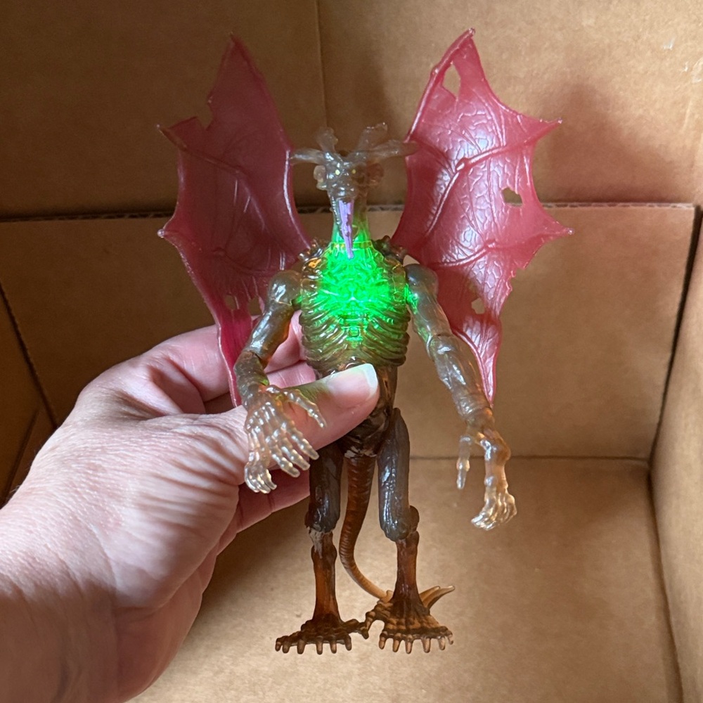 MAYHEM • Ghostbusters Light-Up Action Figure Winged Villian Toy Mattel 6"